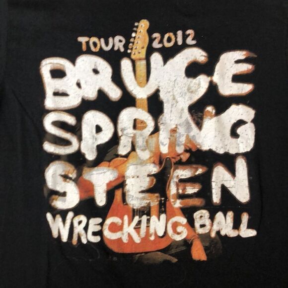 Vintage Bruce Springsteen & The E Street Band Tour 2012 T-Shirt | 2-Sided | M - Picture 2 of 5
